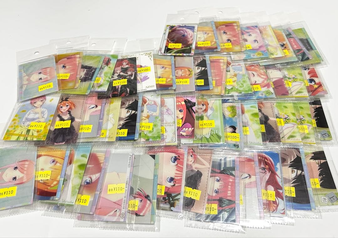 五等分の花嫁 ウエハース まとめ売り