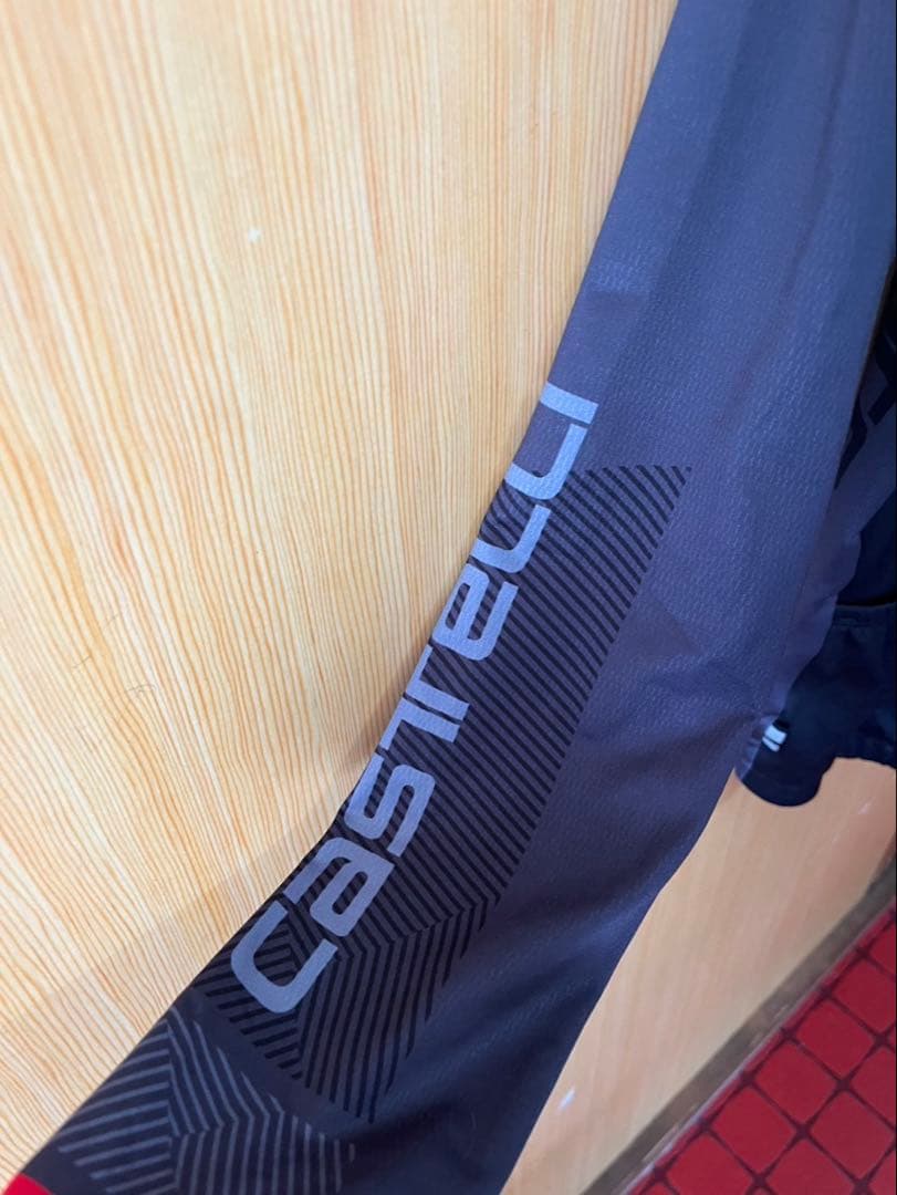 Castelli サイクルジャージ Lサイズ グレー