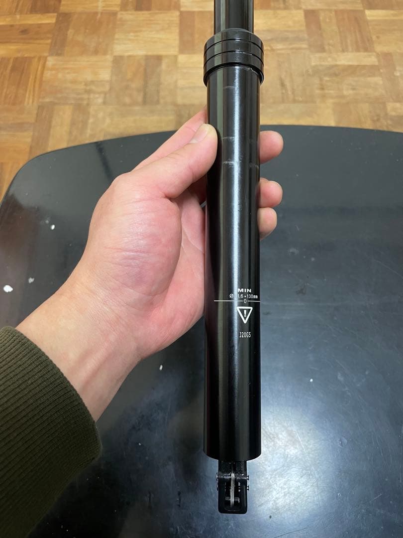 TranzX ドロッパーシートポスト 31.6mm 130mm リモートレバー付