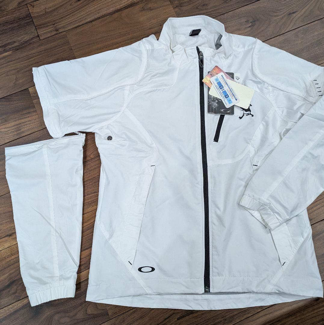 新品！Oakley メンズ ゴルフジャケット M ホワイト