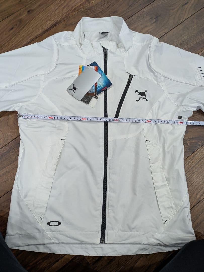 新品！Oakley メンズ ゴルフジャケット M ホワイト