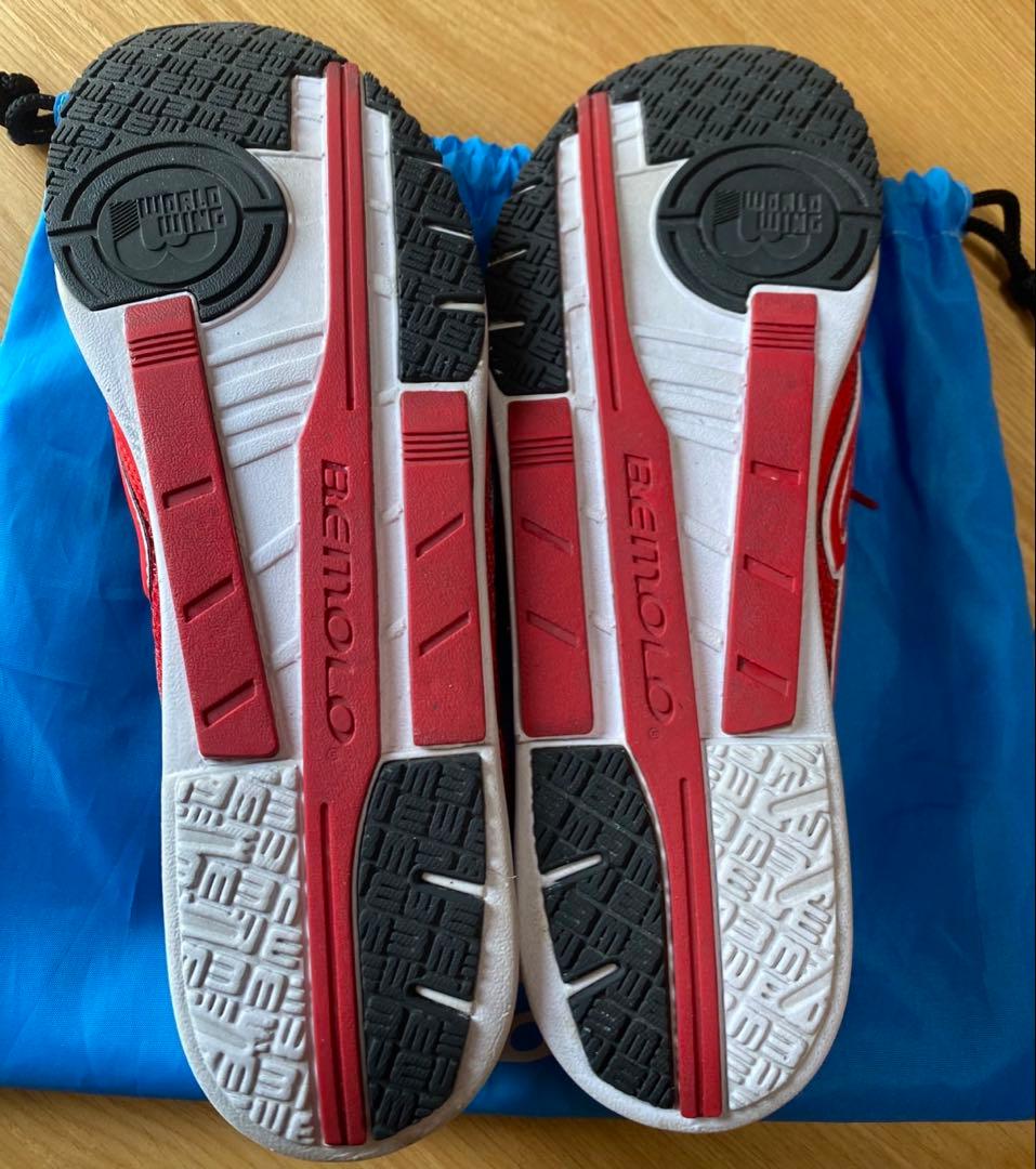 BEMOLO Running VeLo ビモロ ランニングシューズ 27cm 赤