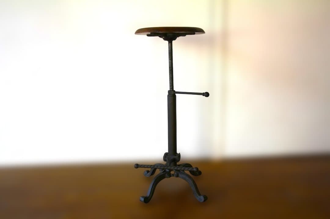 ビンテージ／DULTON／スツールBAR STOOL ANTIQUE BLACK