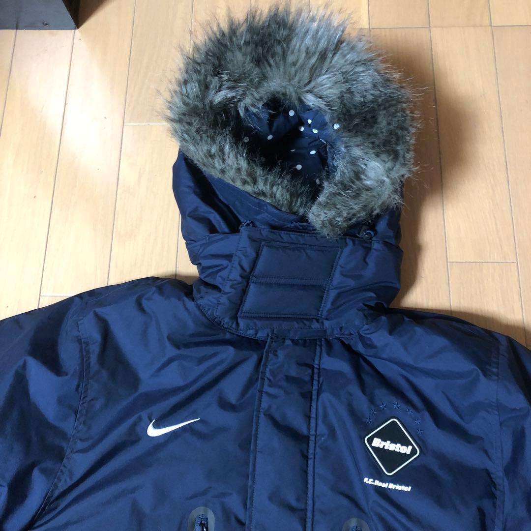 Nike FC Bristol ベンチコート ネイビー