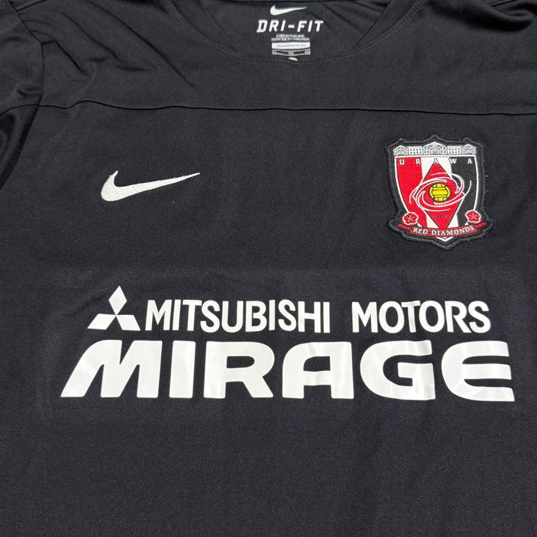断*】様 支給品 Nike 浦和レッズ 2014シーズン トレーニングトップ ロ
