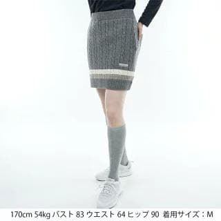   GOLF ケーブルニットスカート