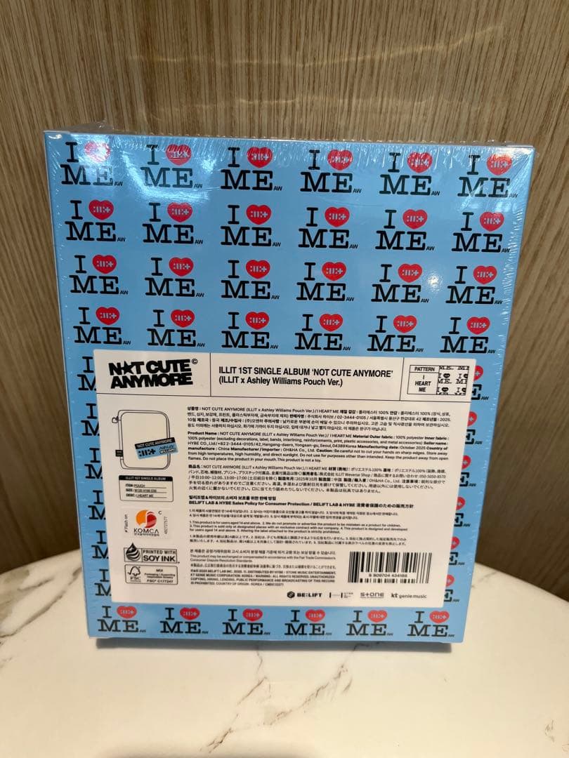 ILLIT not cute anymore アイリット ポーチ ver. 新品
