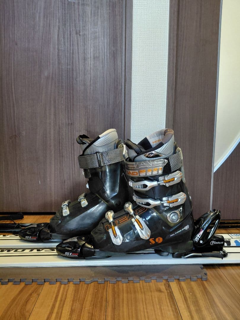 ハイエンド SALOMON 学生・男女兼用 スキーセット メンテ・WAX済み✔