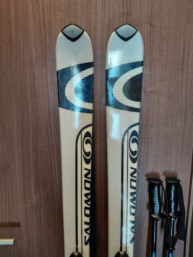 ハイエンド SALOMON 学生・男女兼用 スキーセット メンテ・WAX済み✔