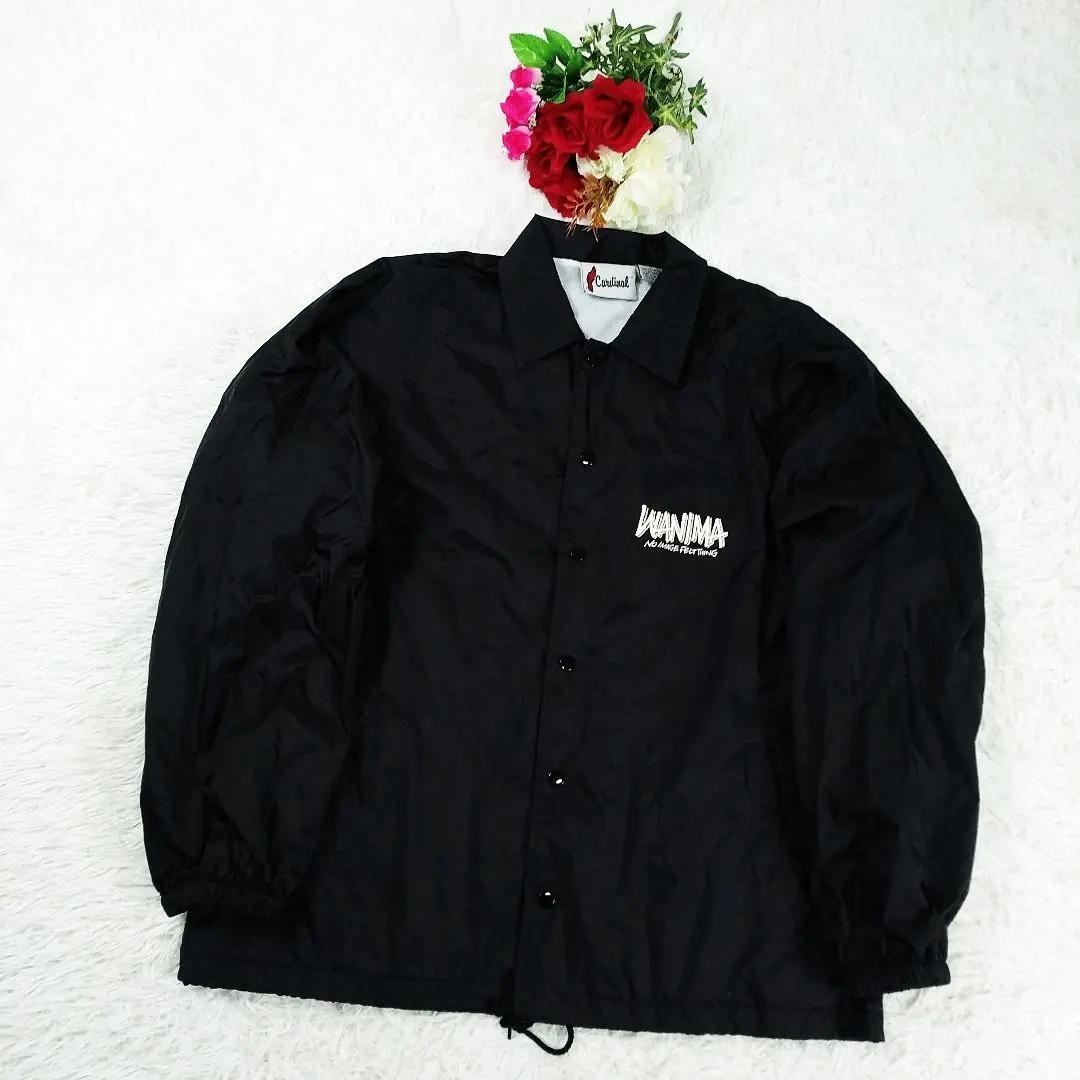 【美品】WANIMA ワニマ コーチジャケット pizza of death 黒