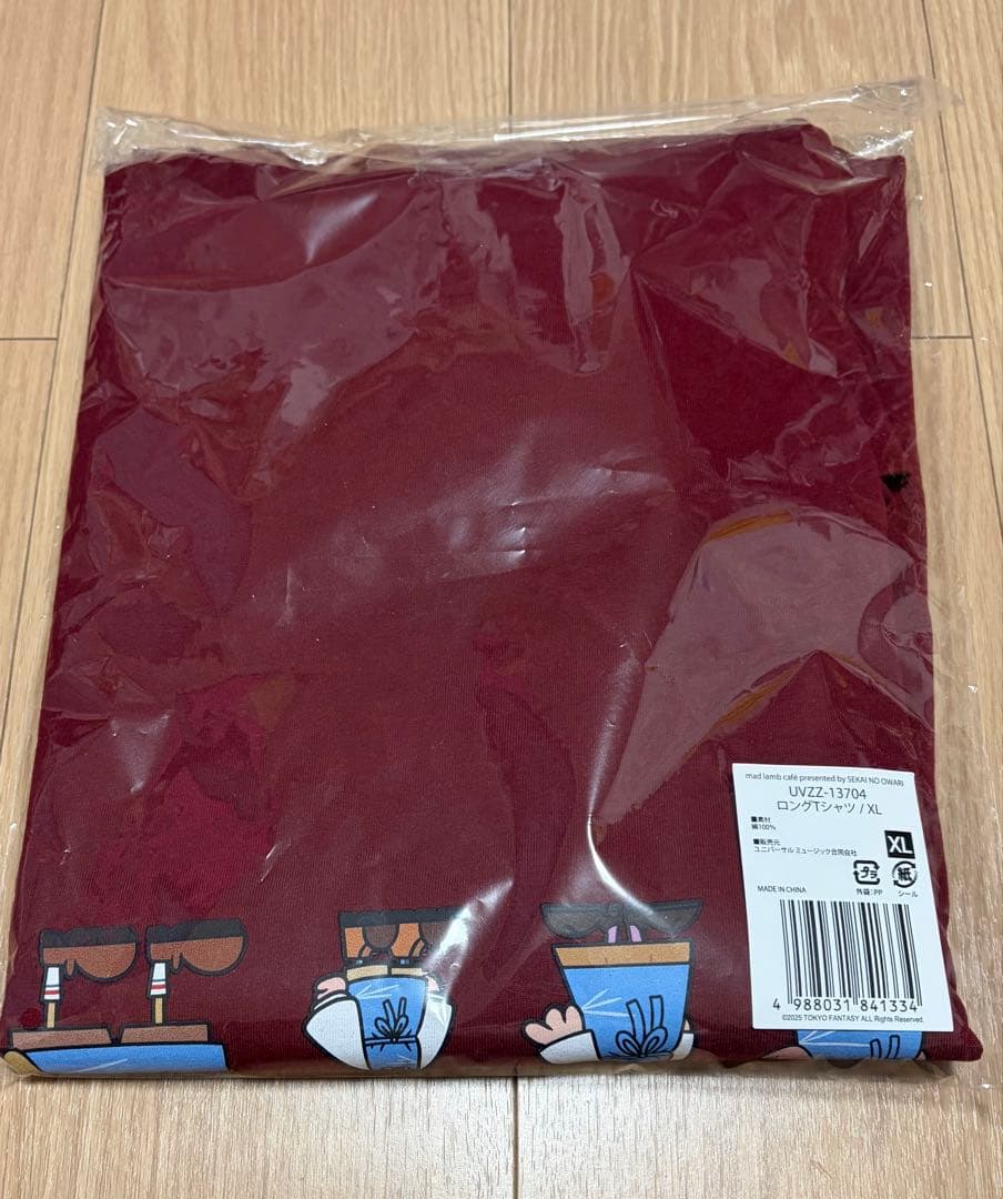 SEKAI NO OWARI mad lamb cafe ロンT XLサイズ