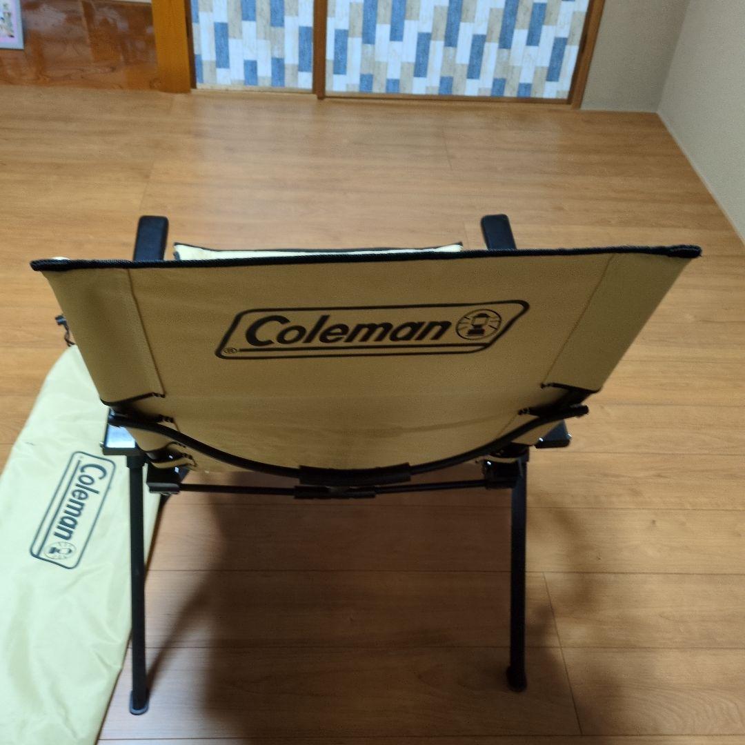 Coleman 折りたたみチェア クリーム色