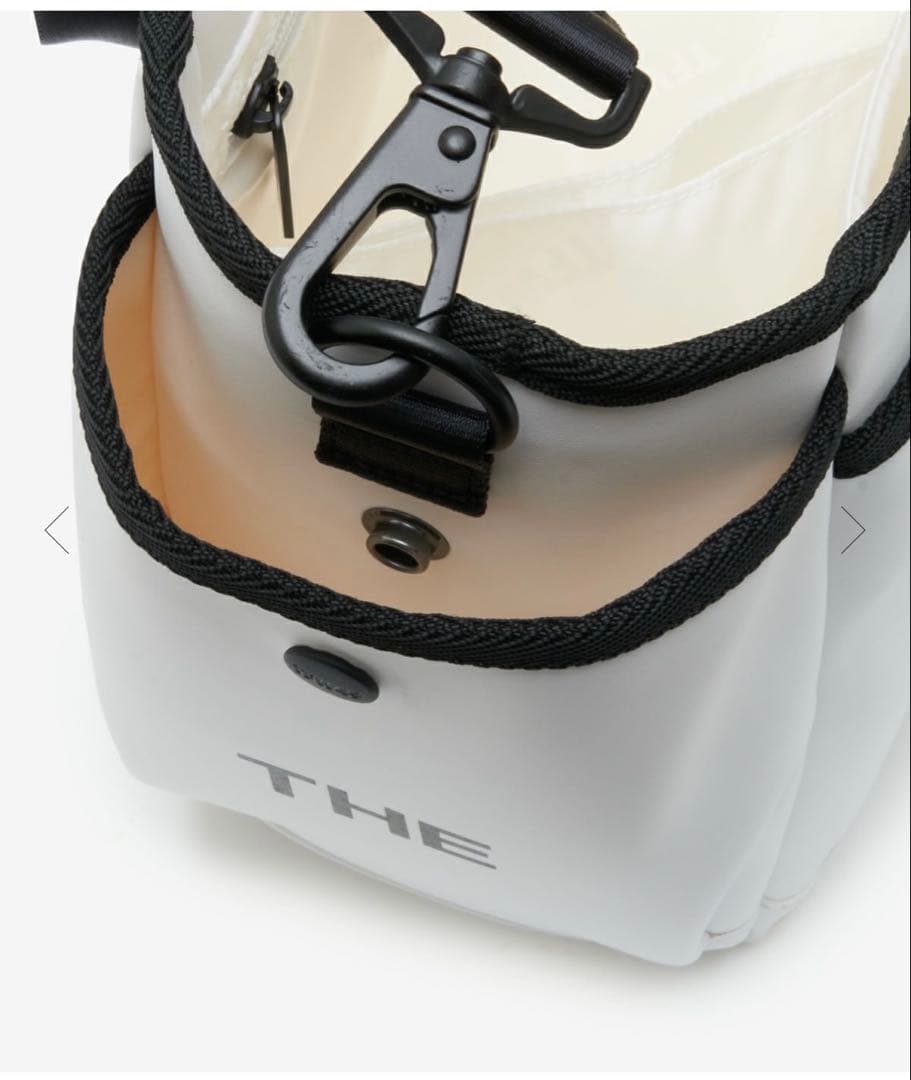 ゴルフバッグ・キャディバッグ TFW49 LUXURY LEATHER ROUND BAG WHITE