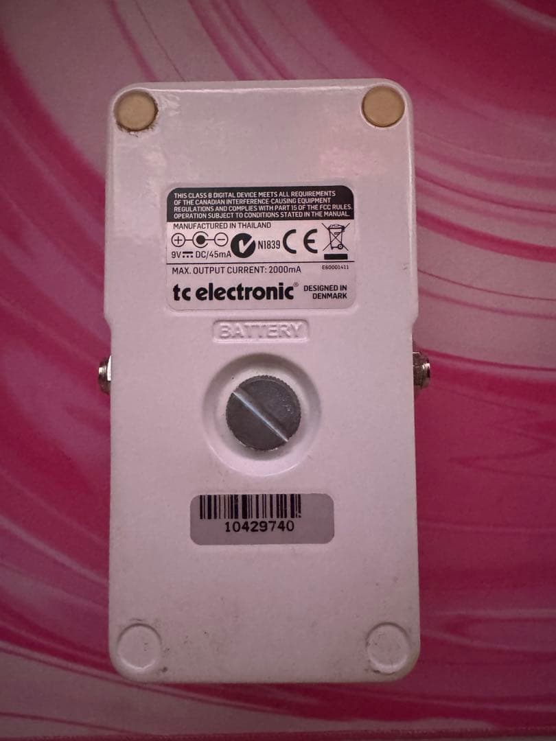 tc electronic polyTune ポリフォニックチューナー