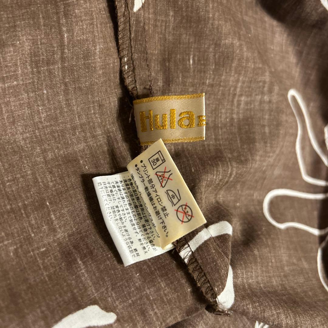 HULA HAWAII ティアレ柄キャミワンピ　フラ衣装　11号
