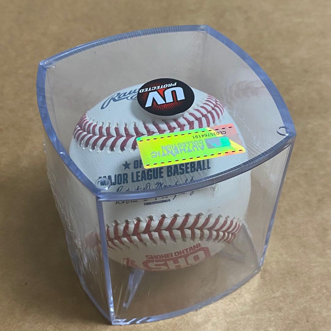 大谷翔平選手　2021MVP初受賞　記念ボール　ローリングス
