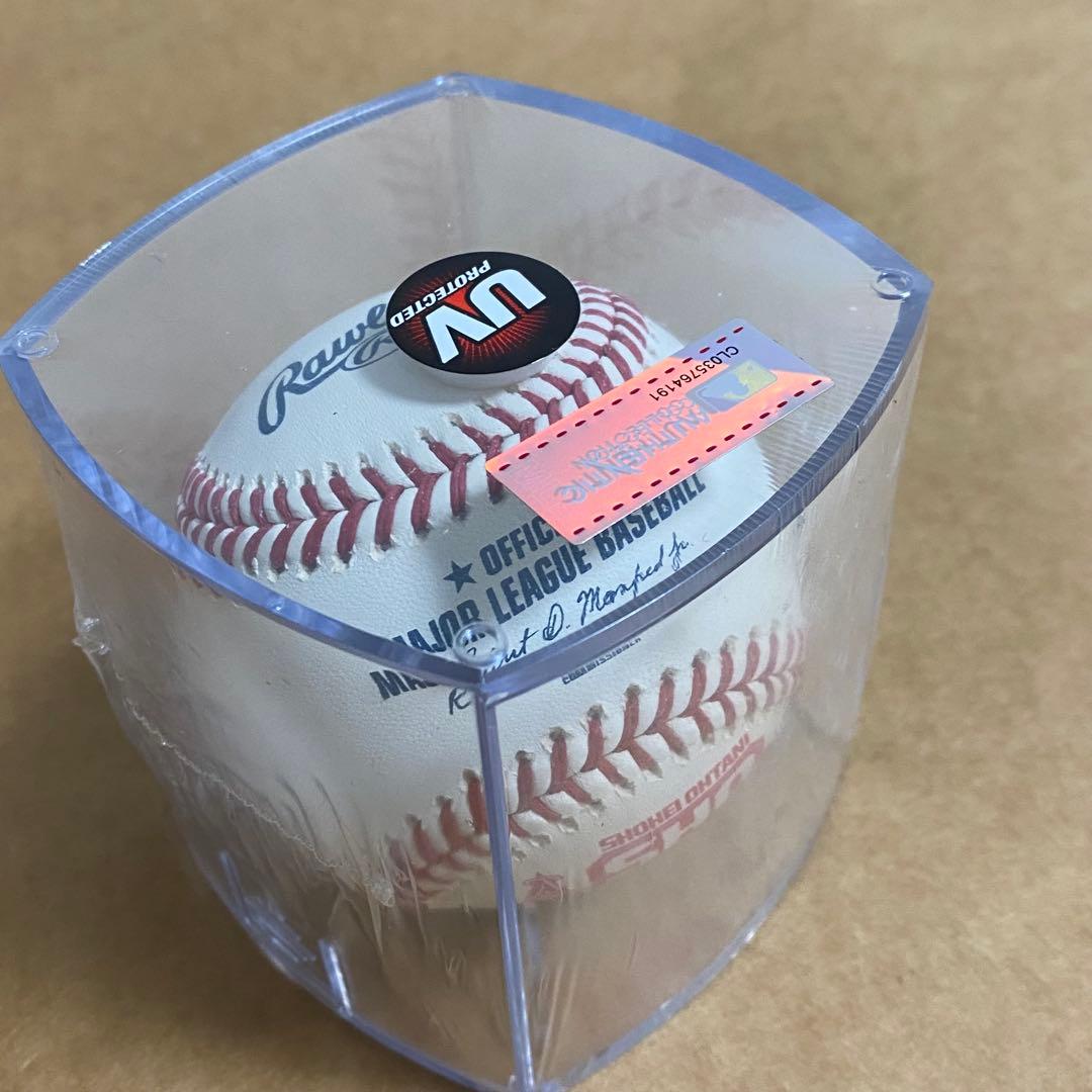 大谷翔平選手　2021MVP初受賞　記念ボール　ローリングス