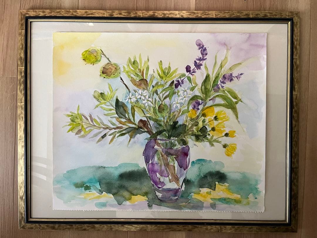 フウセントウワタ　水彩画