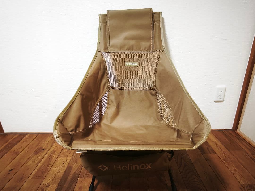 【極美品】Helinox ヘリノックス tac chair two コヨーテ