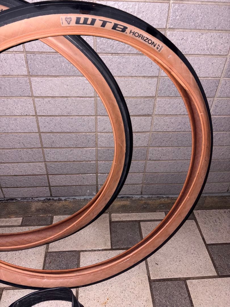【早い者勝ち】WTB 47c 650 チューブセット　米式　洗浄済み