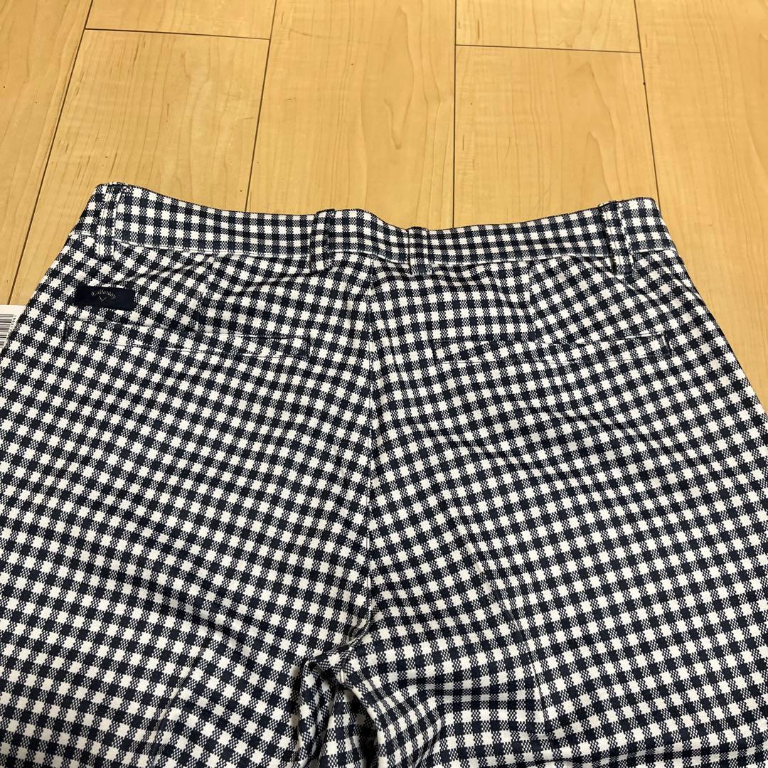 【☘️未使用タグ付き】Callawayキャロウェイ ギンガムチェック ストレッチ