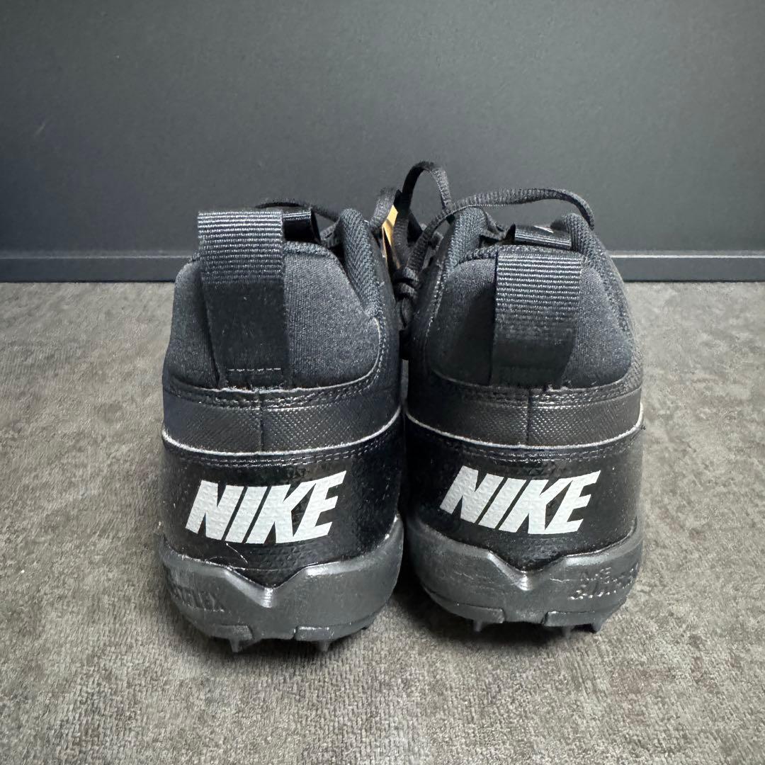 NIKE アメフト スパイク ブラック 黒 alpha manace shark