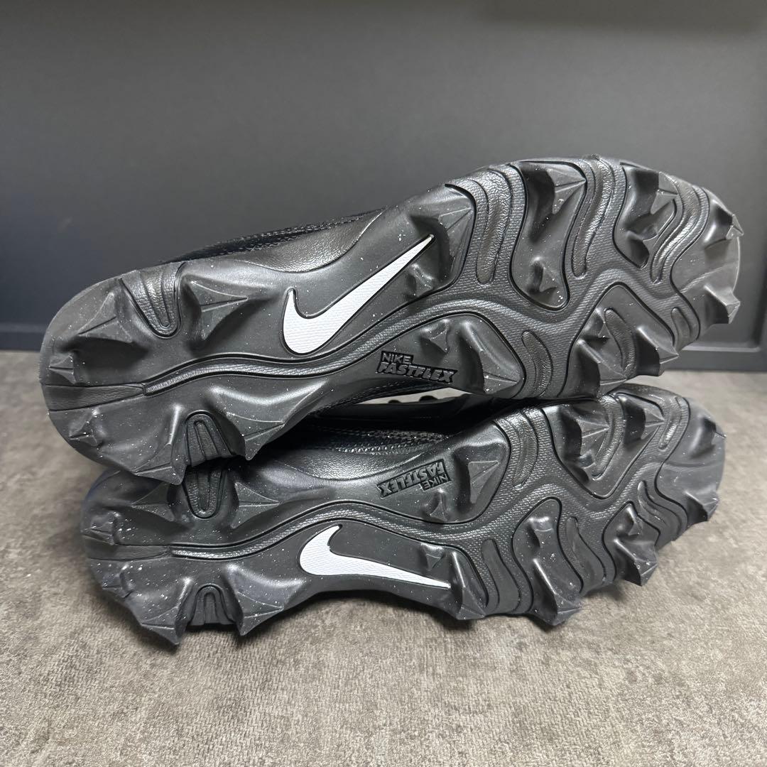 NIKE アメフト スパイク ブラック 黒 alpha manace shark
