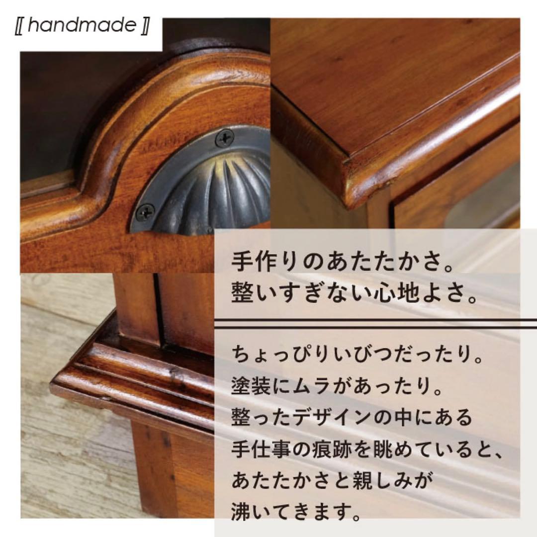 A 新品 アジアン チェスト L カントリー サイドボード 収納 アンティーク