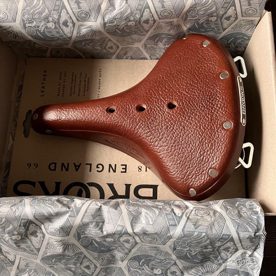 BROOKS B67 brown レザーサドル ブルックス