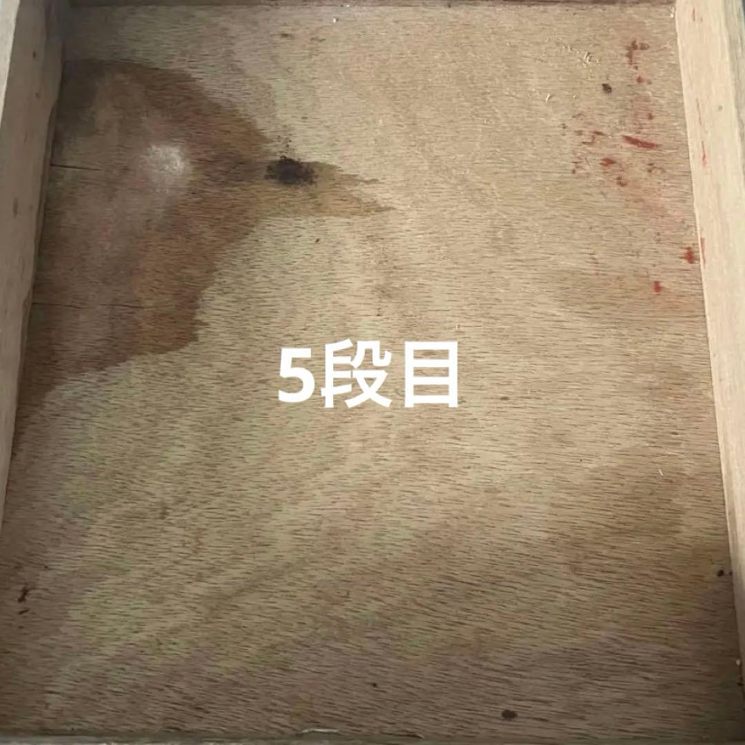 レトロ　古家具　古道具　剥離　ストリップド　引き出し　抽斗　収納棚