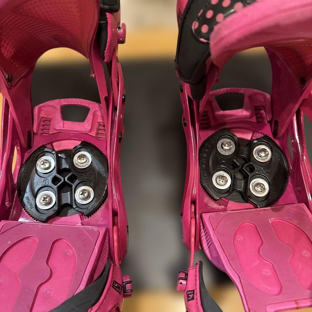 BURTON LEXA スノーボード ビンディング ピンク