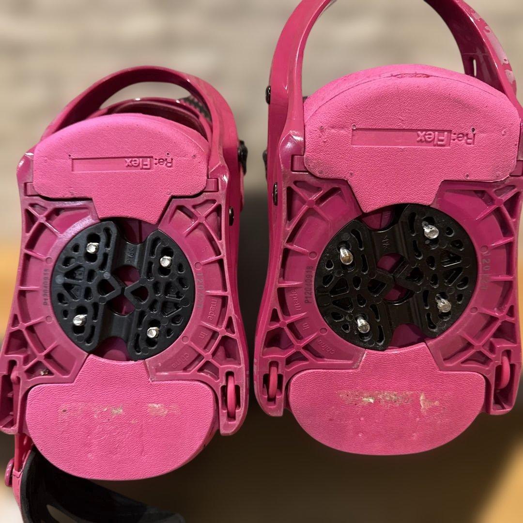 BURTON LEXA スノーボード ビンディング ピンク