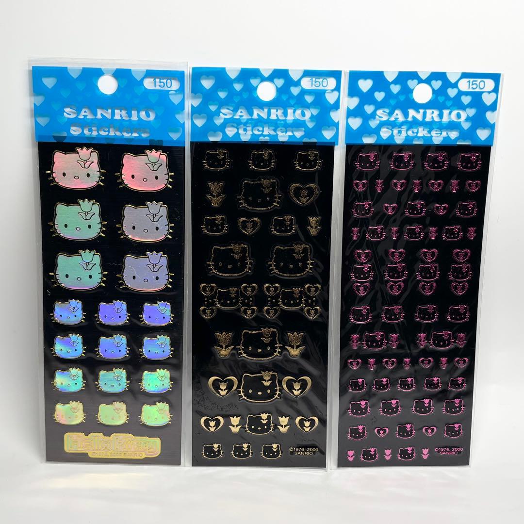 【未使用品】サンリオ　SANRIO Stickers　キティ　シール　6枚