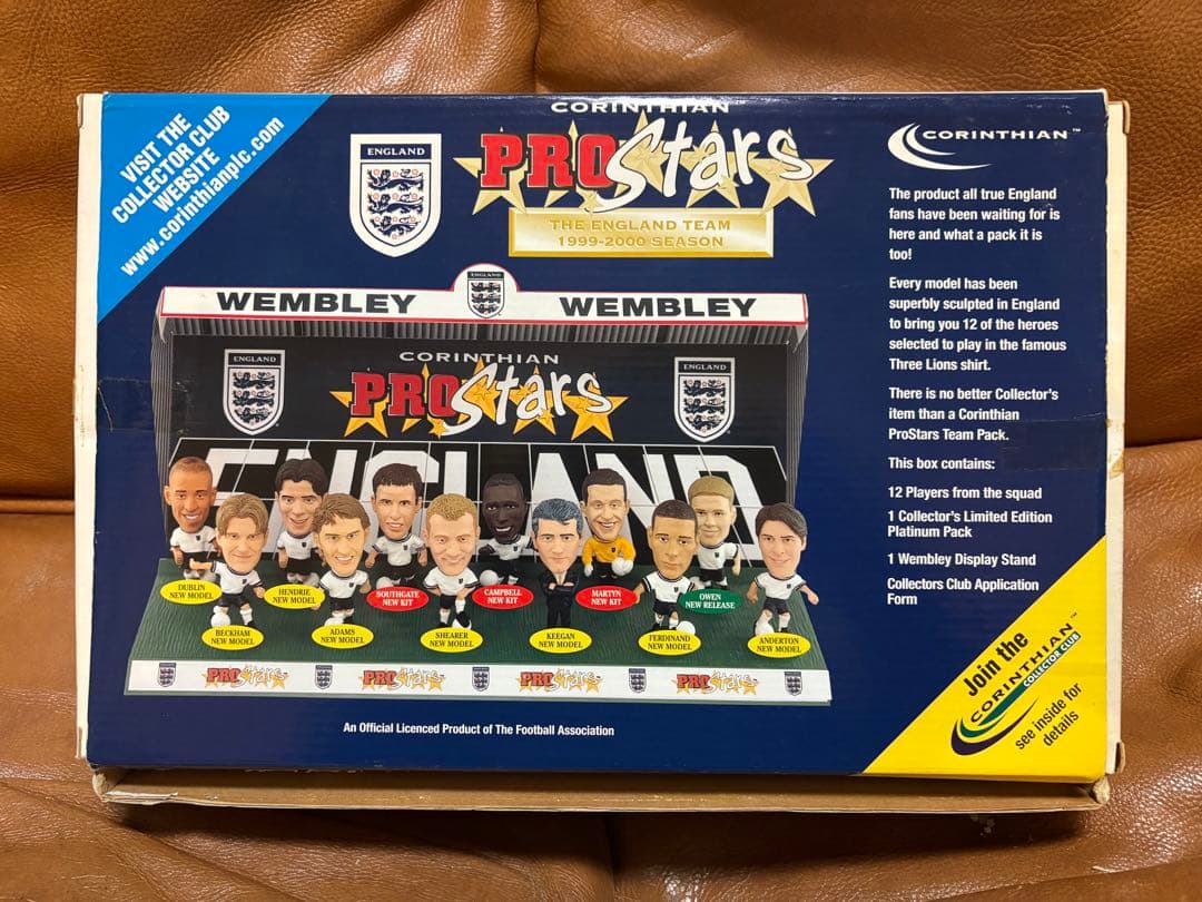 1999-2000 イングランド代表ベッカム　コリンシアン　フィギュア　サッカー