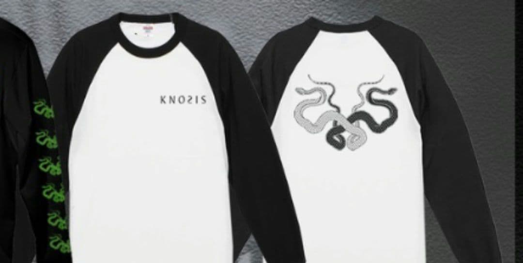 knosis ラグランTシャツ(ロングTシャツ/ロンT)XLサイズ