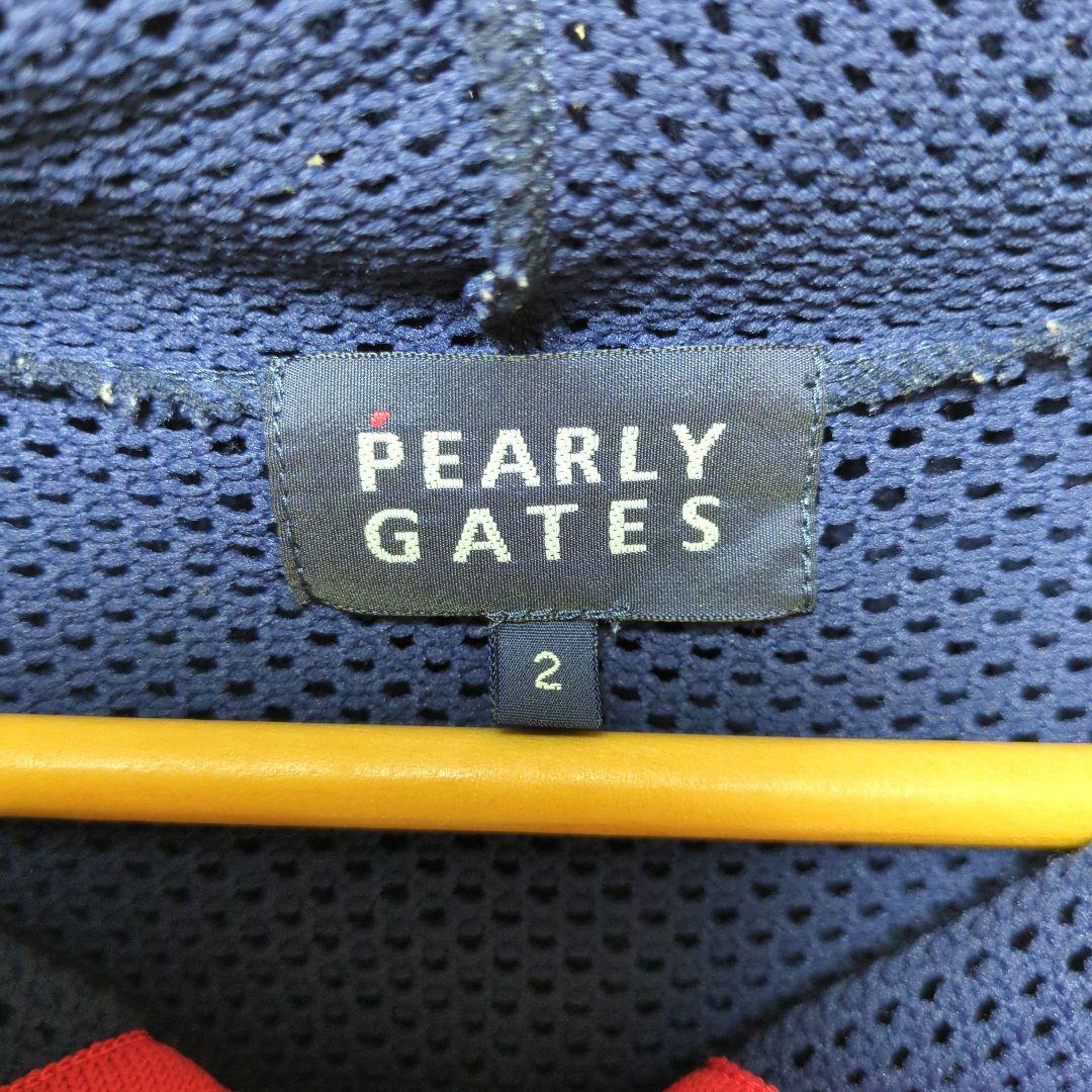 PEARLY GATES パーリーゲイツ メッシュジャケット ネイビー L