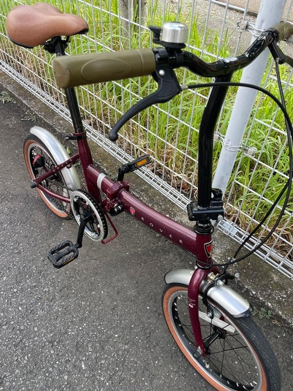 ROVERローバー16インチ-折りたたみ自転車-手渡しのみでお願いします