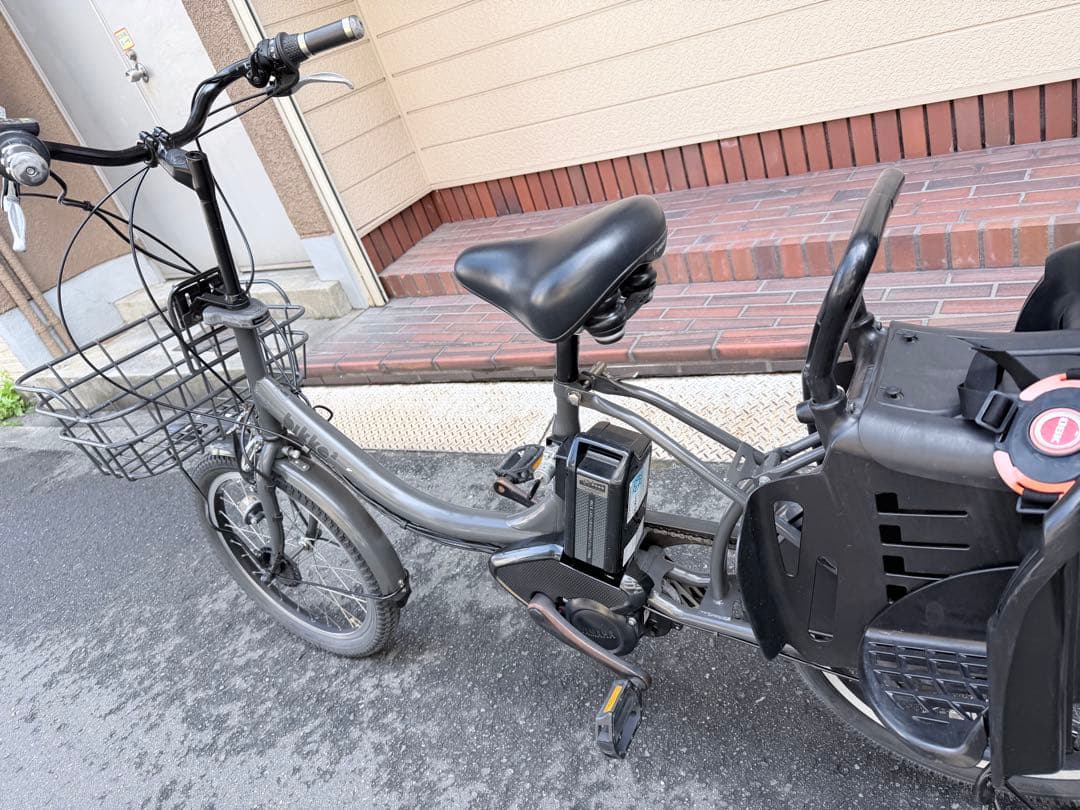 子供乗せ　ヤマハ　電動アシスト自転車 チャイルドシート付き