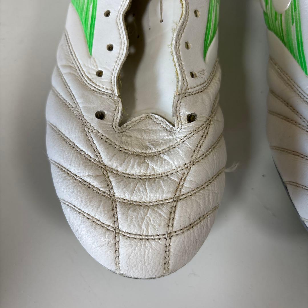 Mizuno Morelia Neo サッカースパイク ホワイト/グリーン