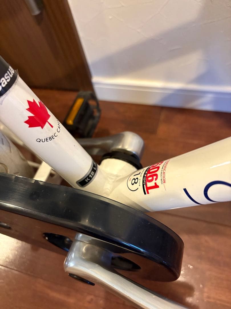Louis Garneau キッズ自転車 ホワイト　引き取り限定　18インチ