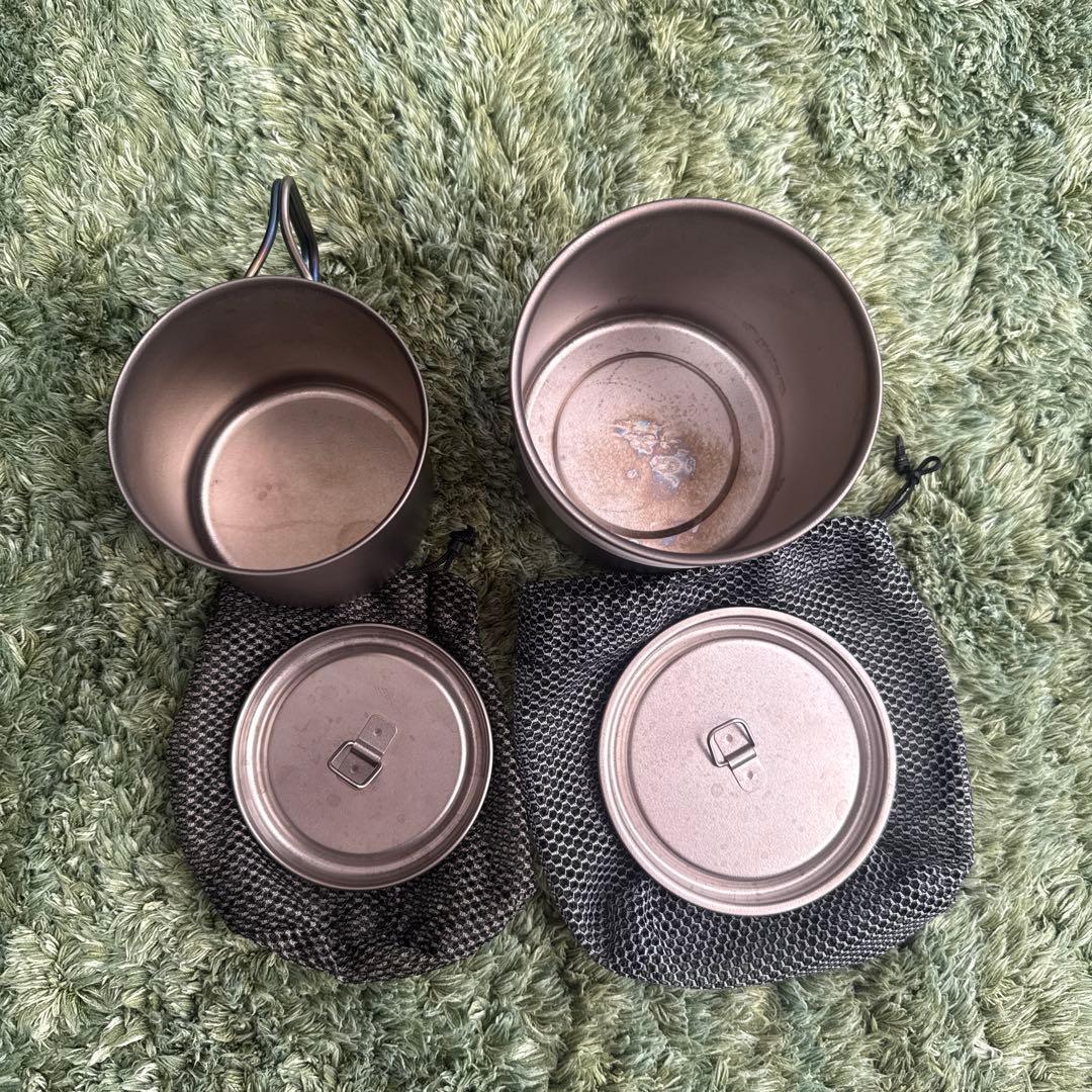 FREELIGHT Titanium Pot UL-380H・600N