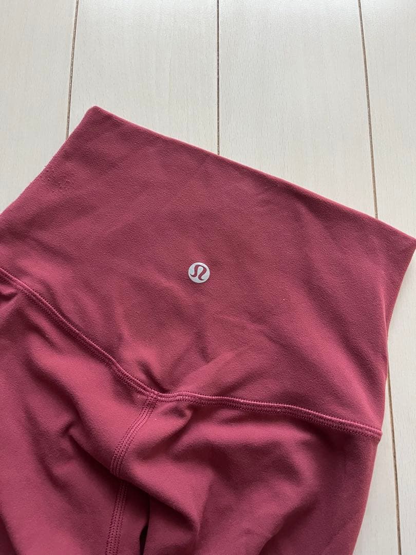 Lululemon レギンス ボルドー ルルレモン ピラティスヨガ