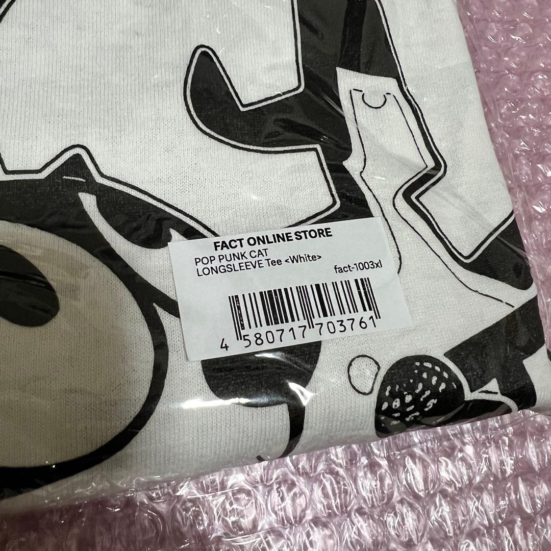 〔未開封〕FACT POP PUNK CAT LONGSLEEVE Tee XL