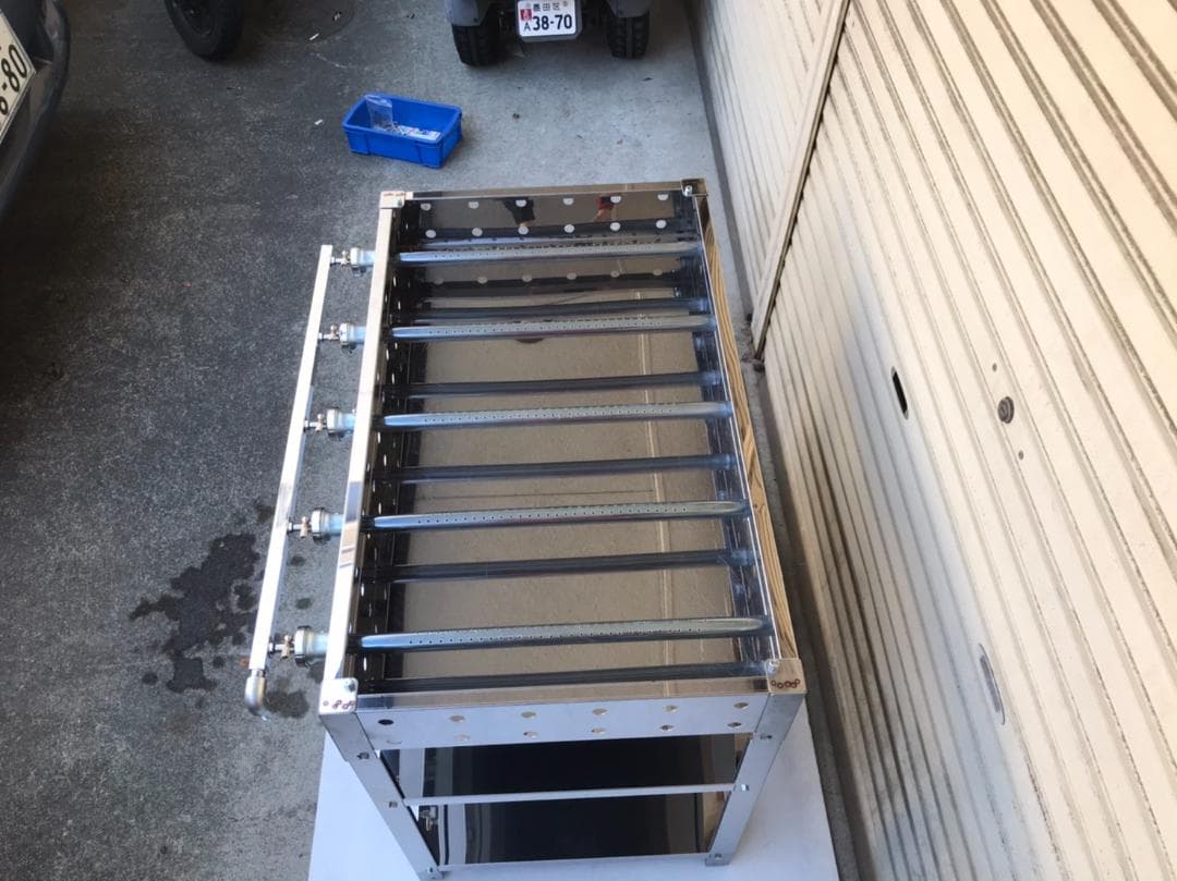 ９００×５５０【新品　グリドル　鉄板焼　グリラー】台付　天板１枚　副業　独立開業