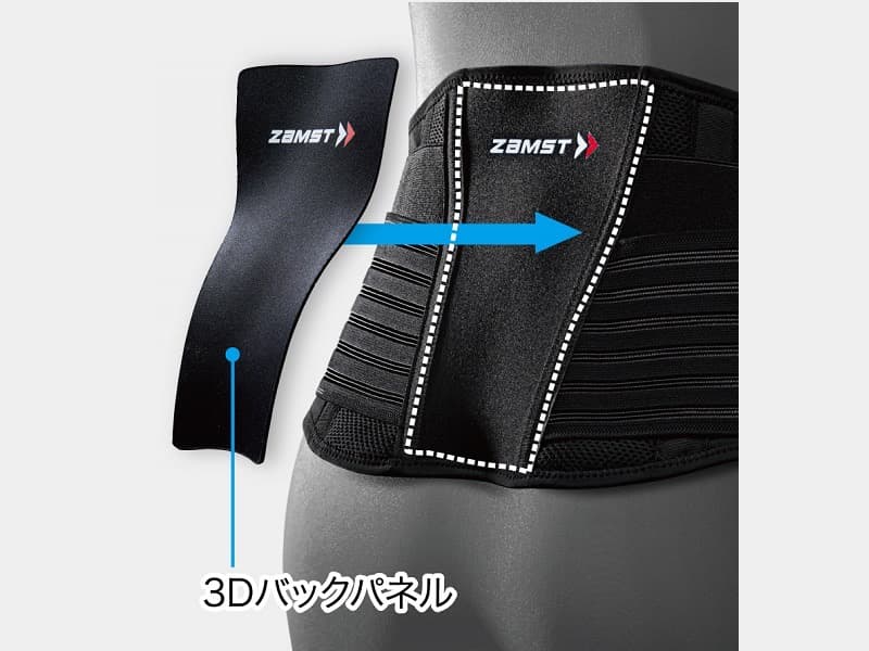 【新品】ザムスト(ZAMST) ZW-7 腰 こし サポーター L