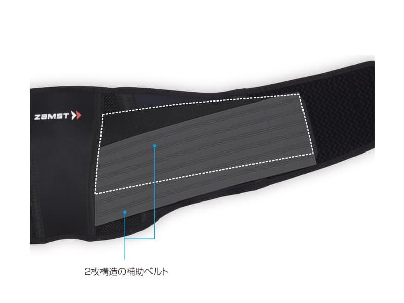 【新品】ザムスト(ZAMST) ZW-7 腰 こし サポーター L