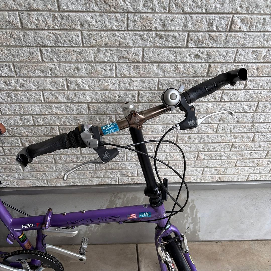 専用　KHS F20-T 折りたたみ自転車 パープル