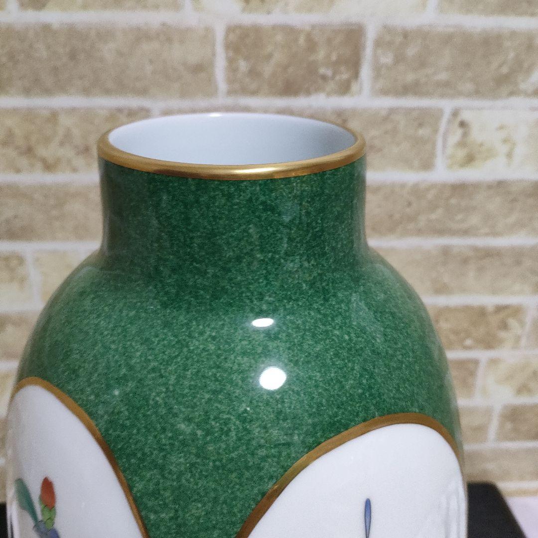 有田焼 宮内庁御用達 香蘭社 茶席の花 花瓶 花器