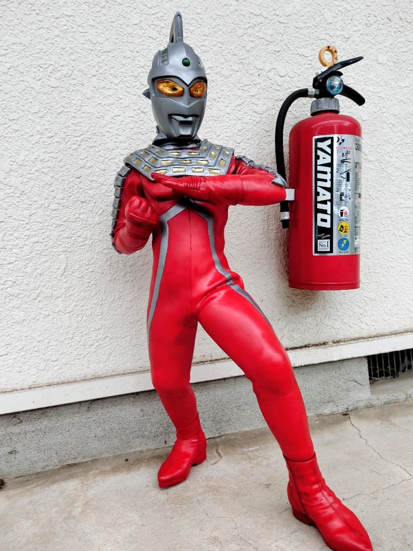 昭和レトロ 海洋堂 ハイパーソフビ 特大ウルトラセブン ソフビ 70センチ絶版