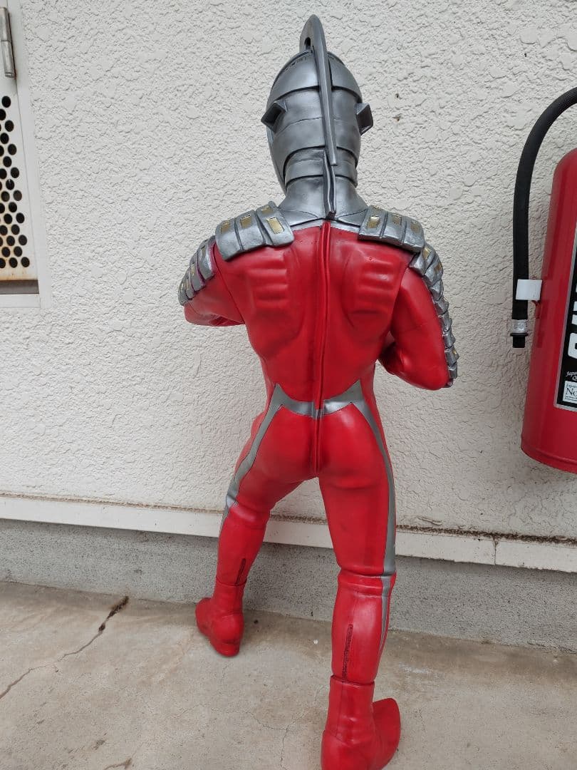 昭和レトロ 海洋堂 ハイパーソフビ 特大ウルトラセブン ソフビ 70センチ絶版